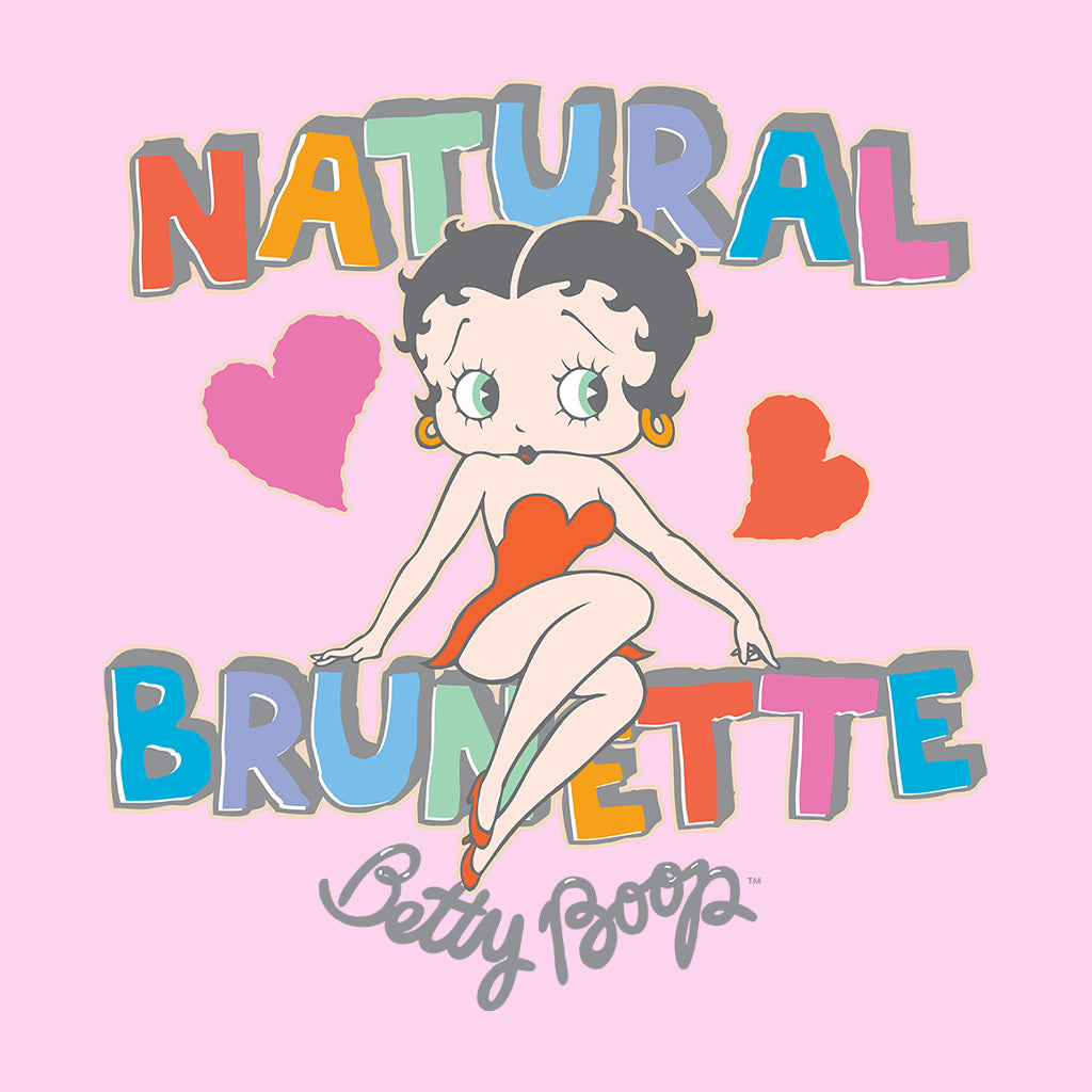 Betty Boop Natural Brunette Men's Sweatshirt