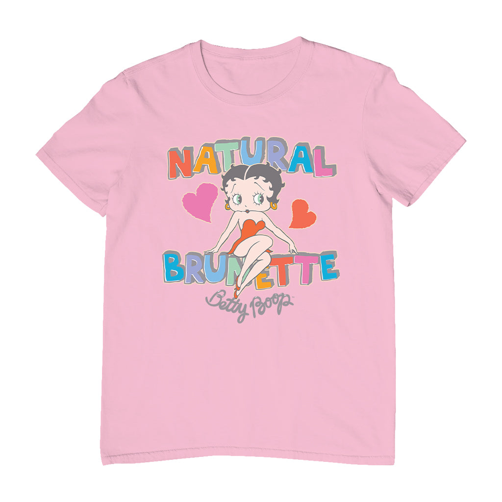Betty Boop Natural Brunette Men's T-Shirt
