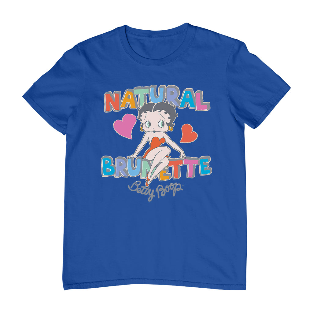Betty Boop Natural Brunette Men's T-Shirt