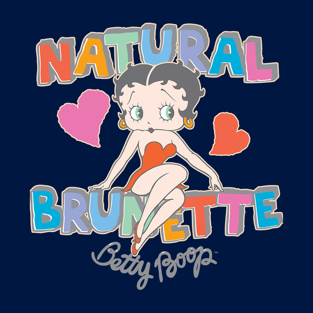 Betty Boop Natural Brunette Men's Sweatshirt