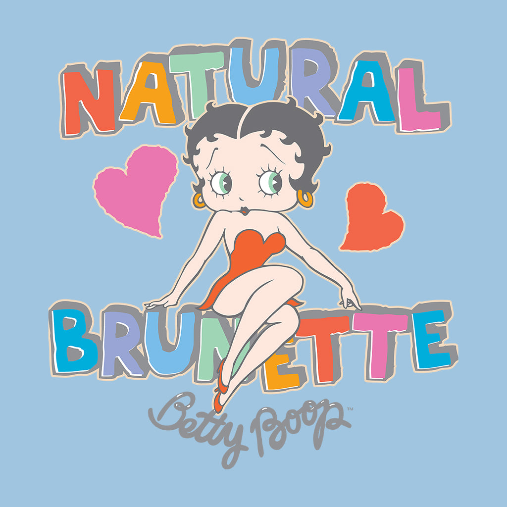 Betty Boop Natural Brunette Men's Sweatshirt