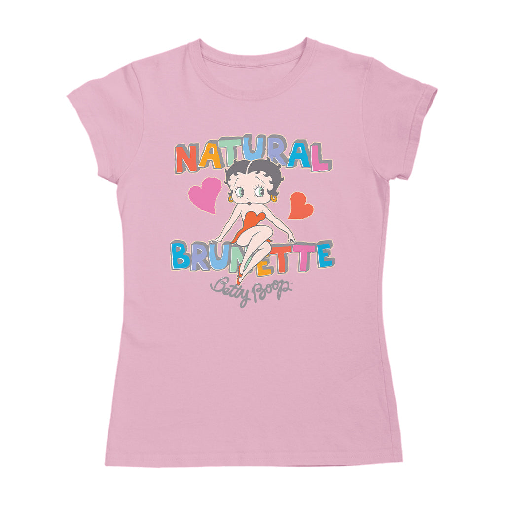 Betty Boop Natural Brunette Women's T-Shirt