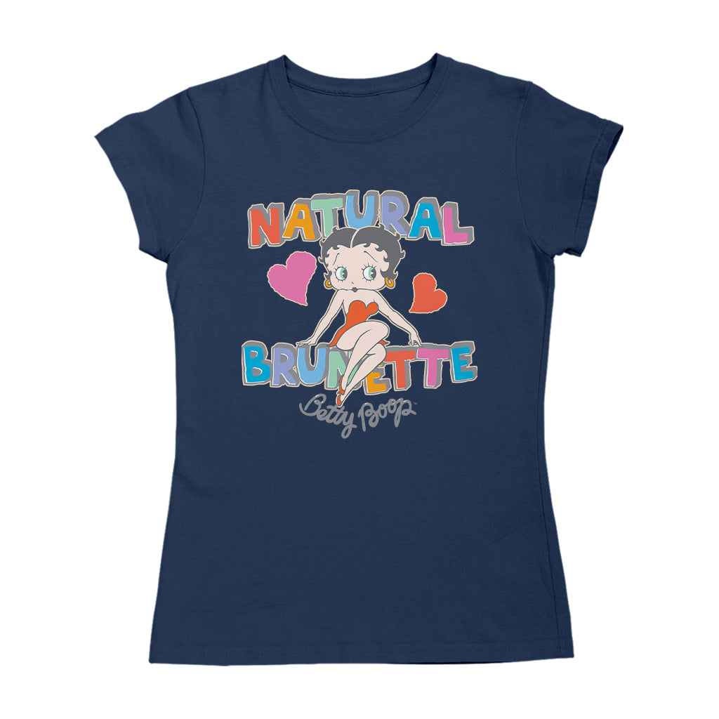 Betty Boop Natural Brunette Women's T-Shirt