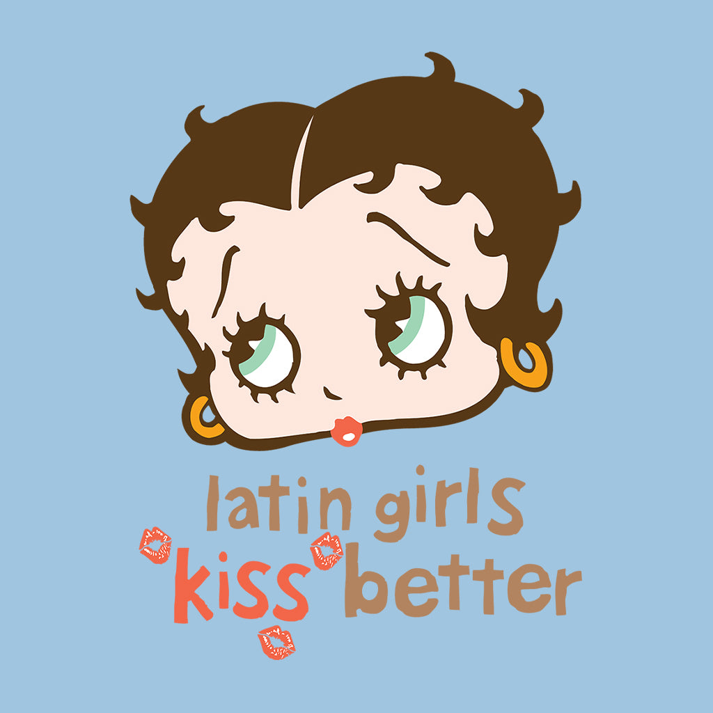 Betty Boop Latin Girls Kiss Better Kids T-Shirt