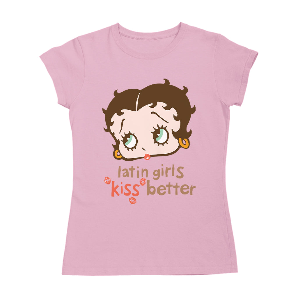 Betty Boop Latin Girls Kiss Better Women's T-Shirt
