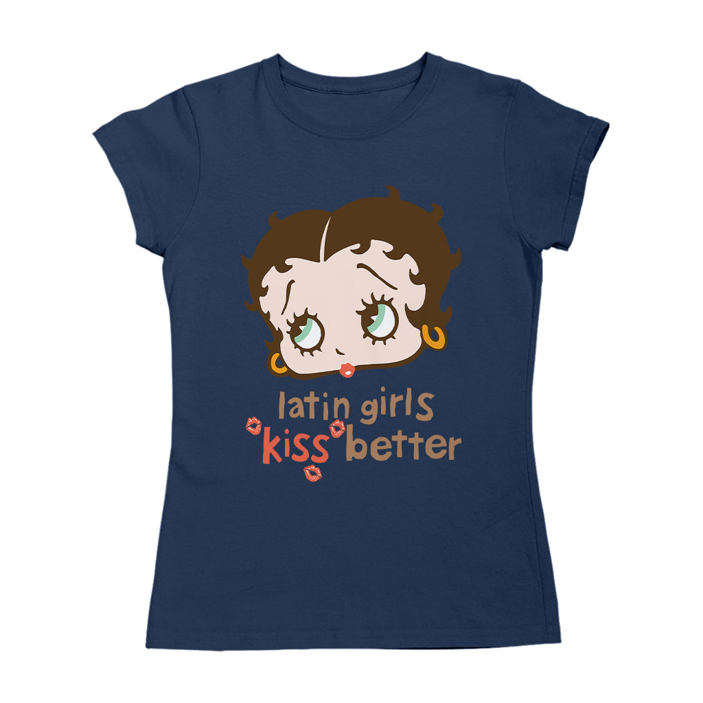 Betty Boop Latin Girls Kiss Better Women's T-Shirt