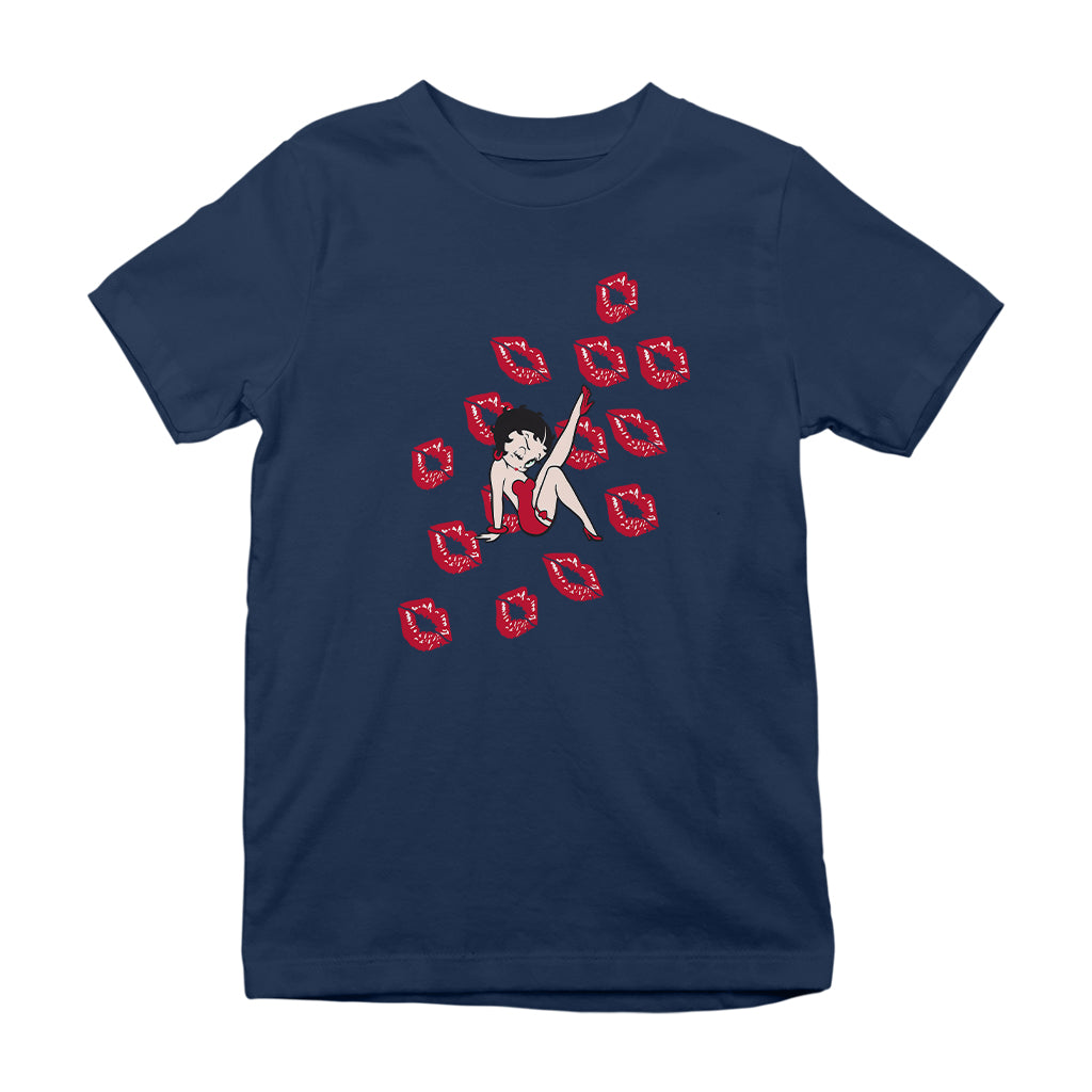 Betty Boop Kisses Kids T-Shirt