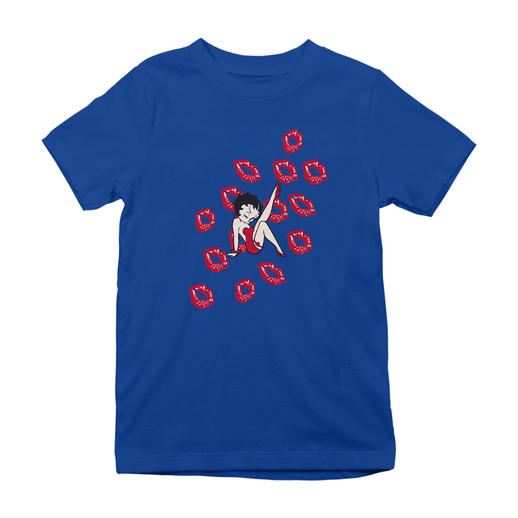 Betty Boop Kisses Kids T-Shirt