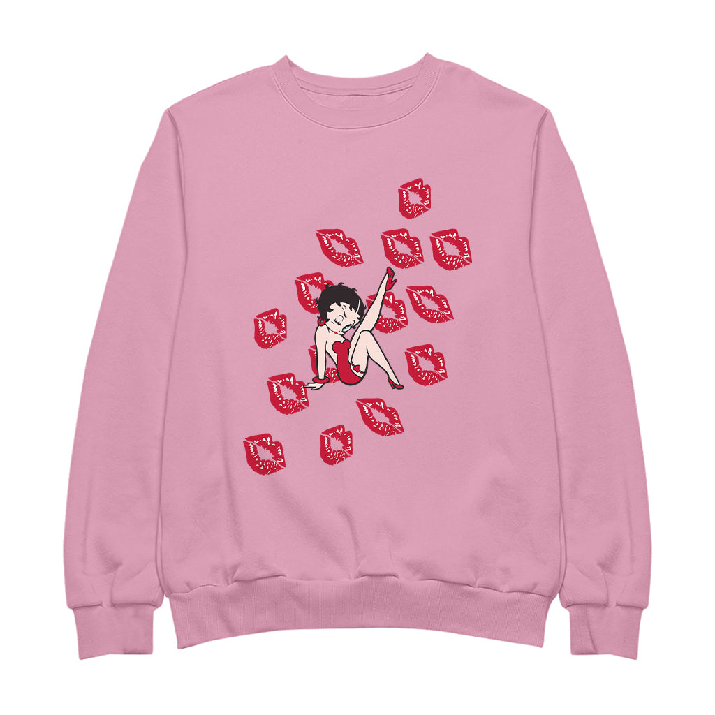 Betty Boop Kisses Men's Sweatshirt