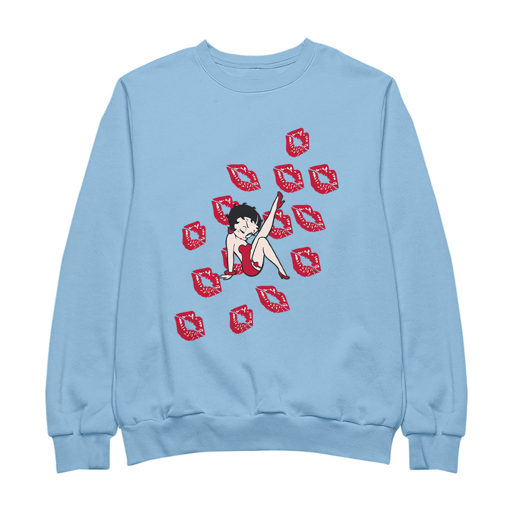 Betty Boop Kisses Men's Sweatshirt