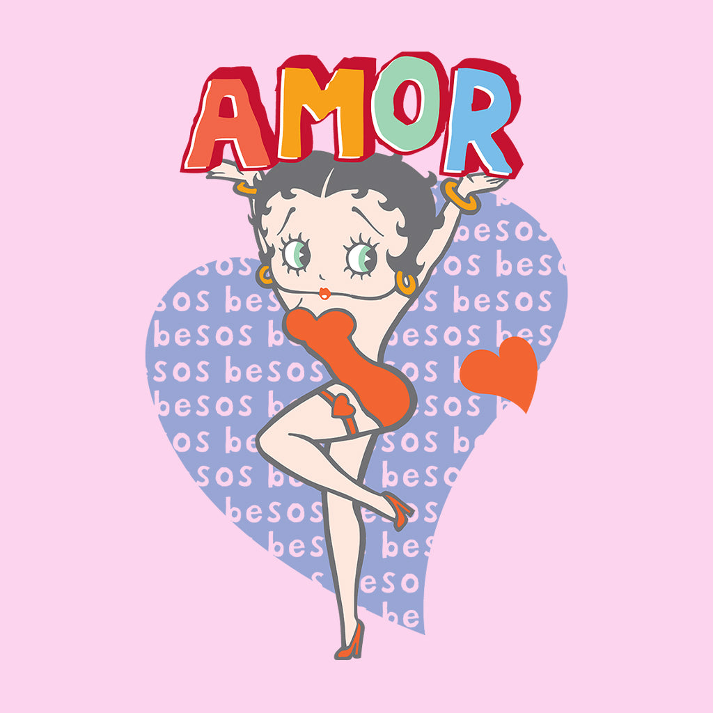Betty Boop Amor Men's Hooded Sweatshirt
