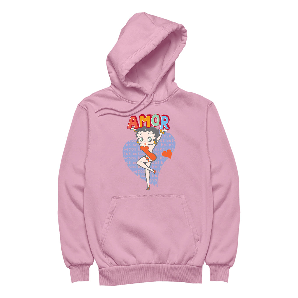 Betty Boop Amor Men's Hooded Sweatshirt