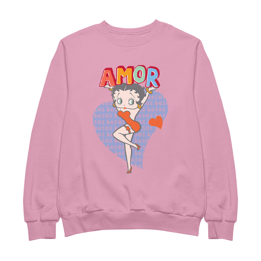 Betty Boop Amor Men's Sweatshirt