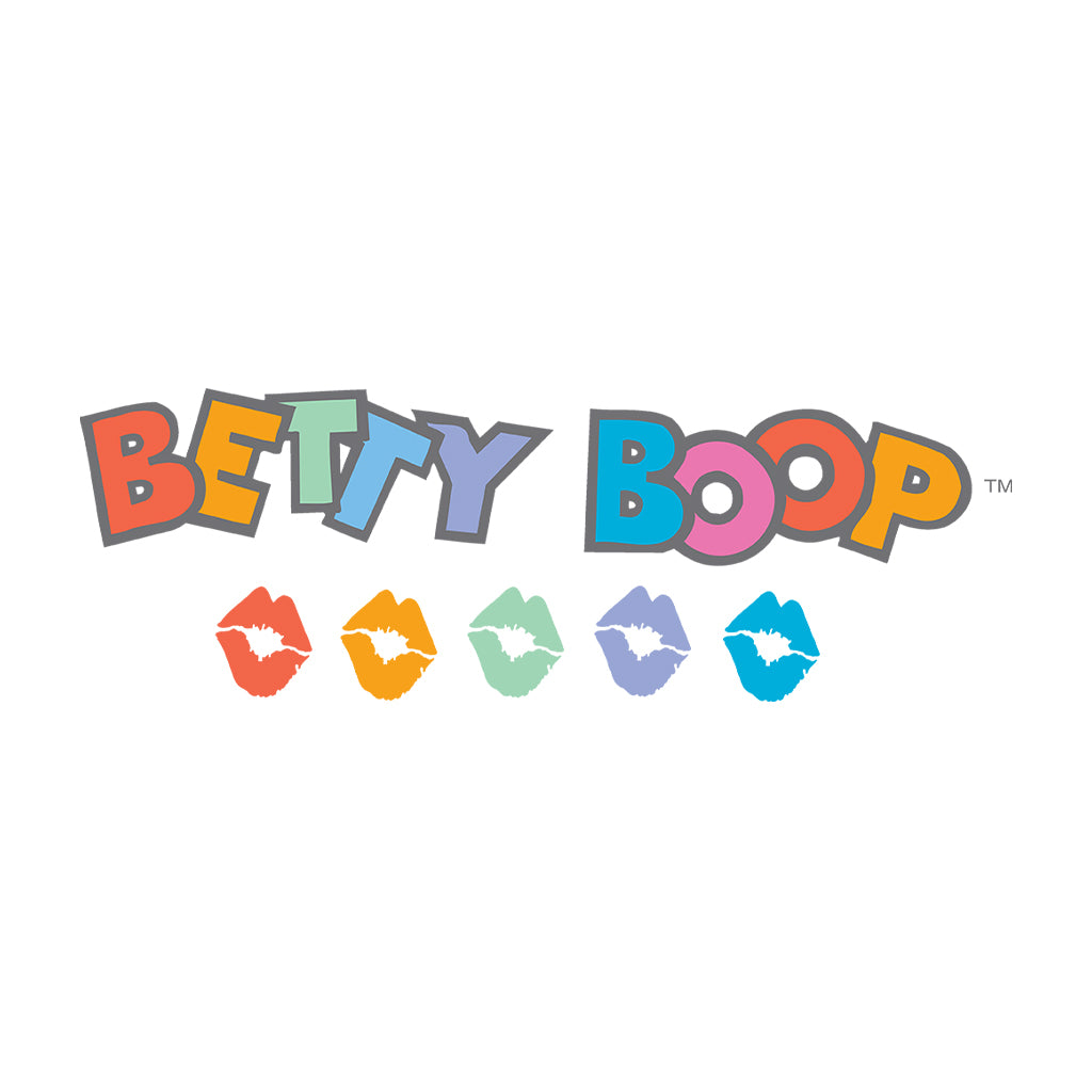 Betty Boop Rainbow Name and Lips Men's Hooded Sweatshirt