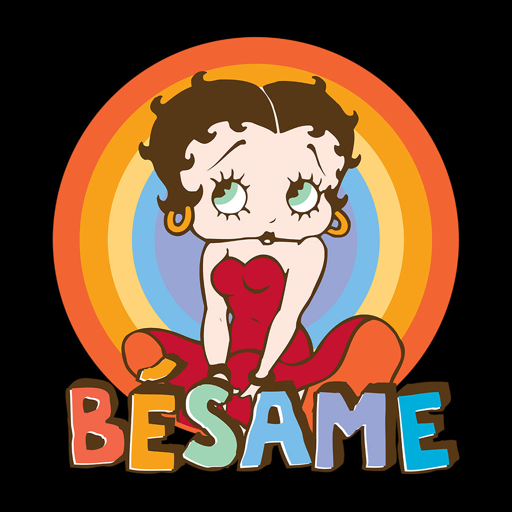 Betty Boop Besame Kids Hooded Sweatshirt