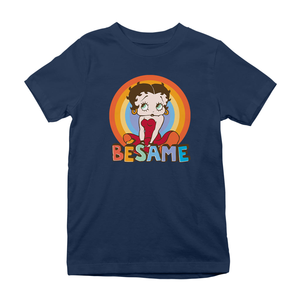 Betty Boop Besame Kids T-Shirt