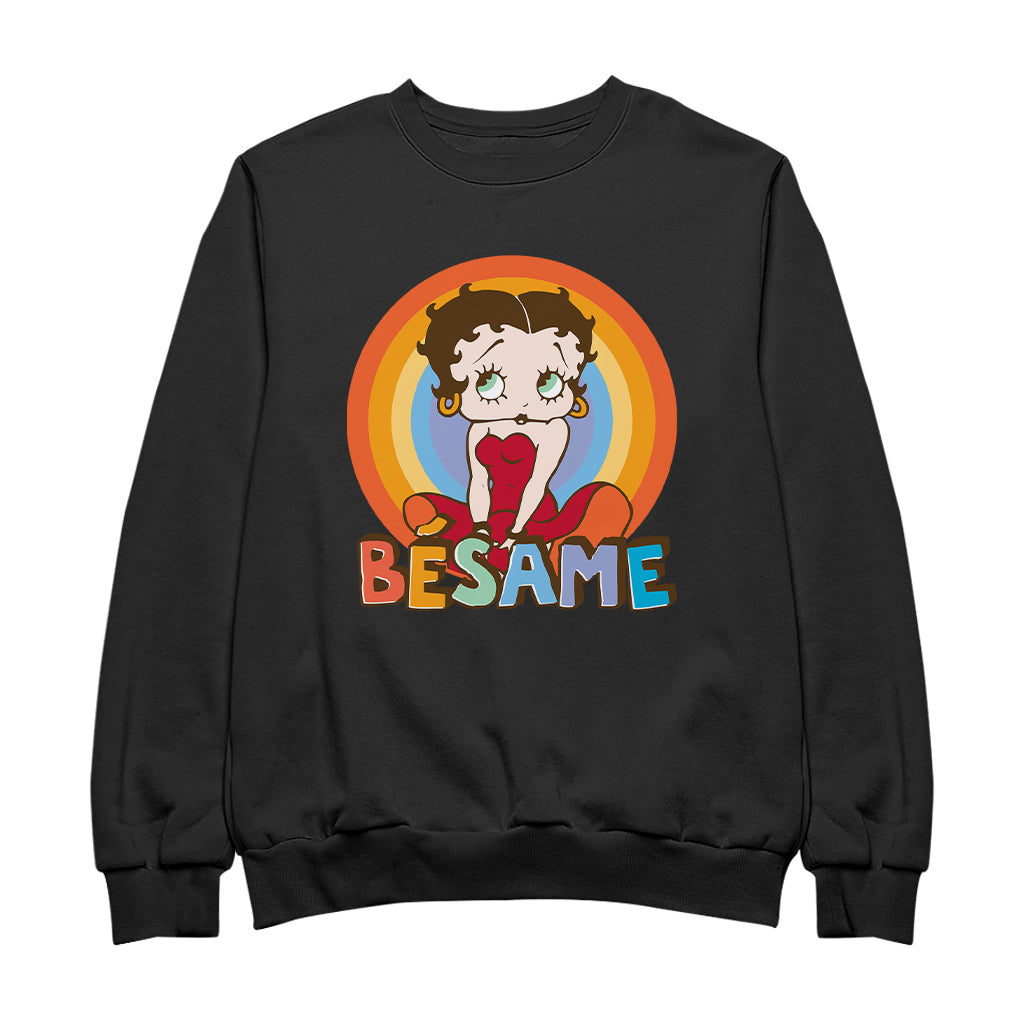 Betty Boop Besame Men's Sweatshirt