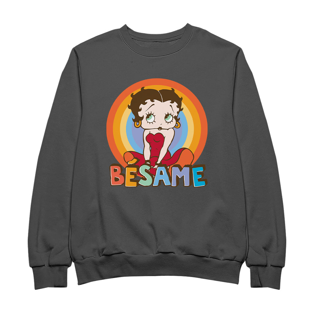 Betty Boop Besame Men's Sweatshirt