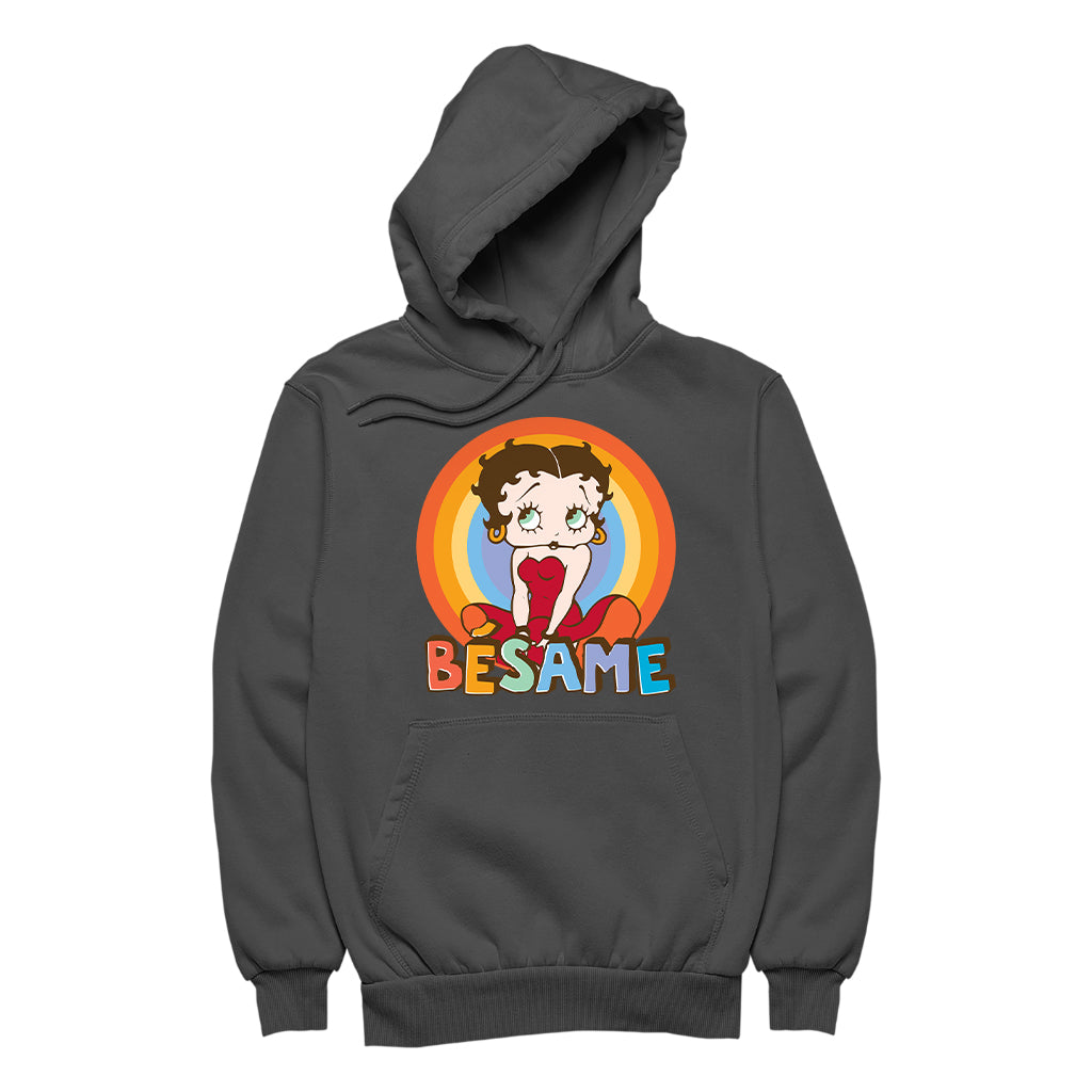 Betty Boop Besame Women's Hooded Sweatshirt
