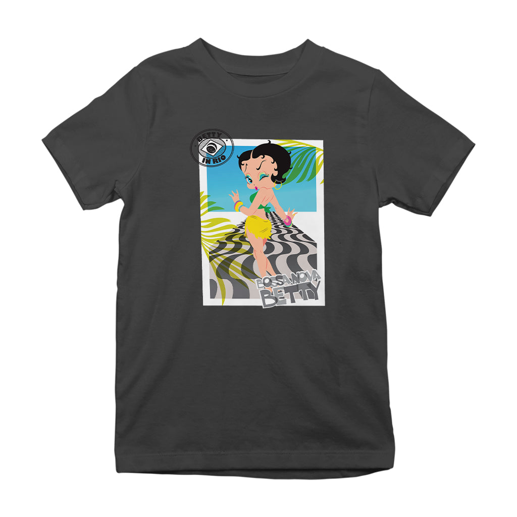 Betty Boop Bossa Nova In Rio Kids T-Shirt