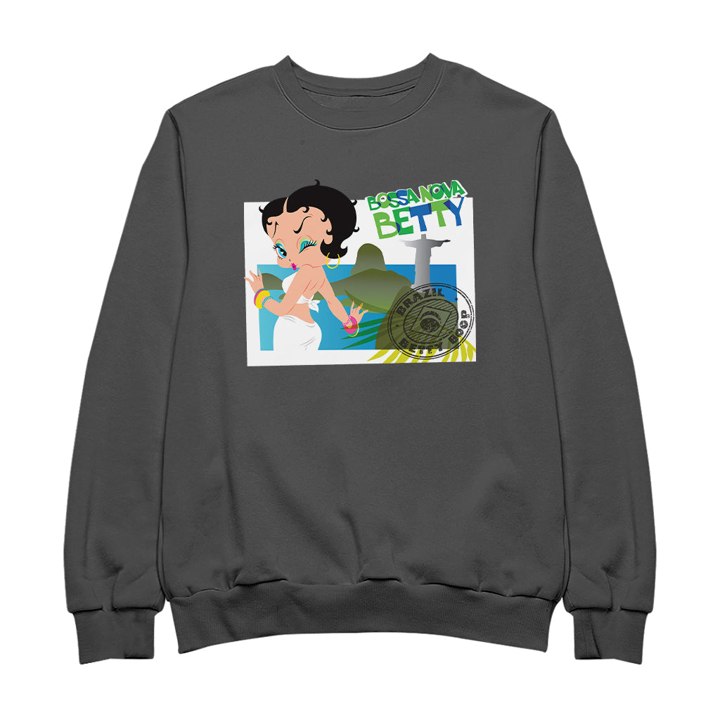 Betty Boop Bossa Nova Men's Sweatshirt