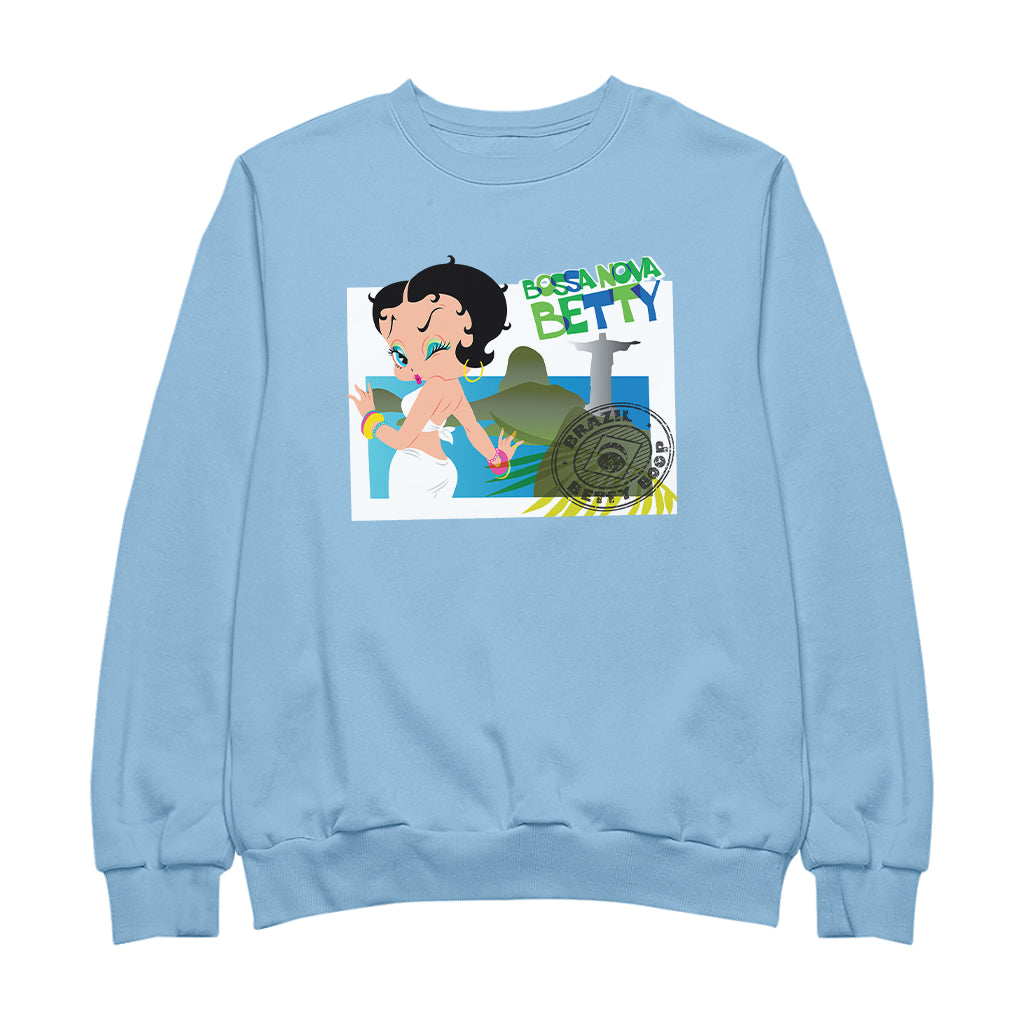 Betty Boop Bossa Nova Men's Sweatshirt