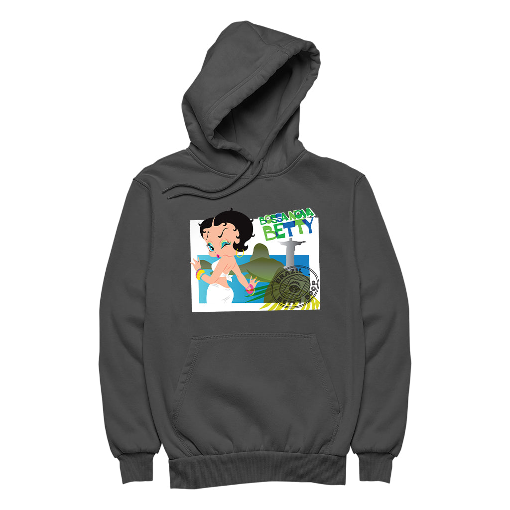 Betty Boop Bossa Nova Women's Hooded Sweatshirt