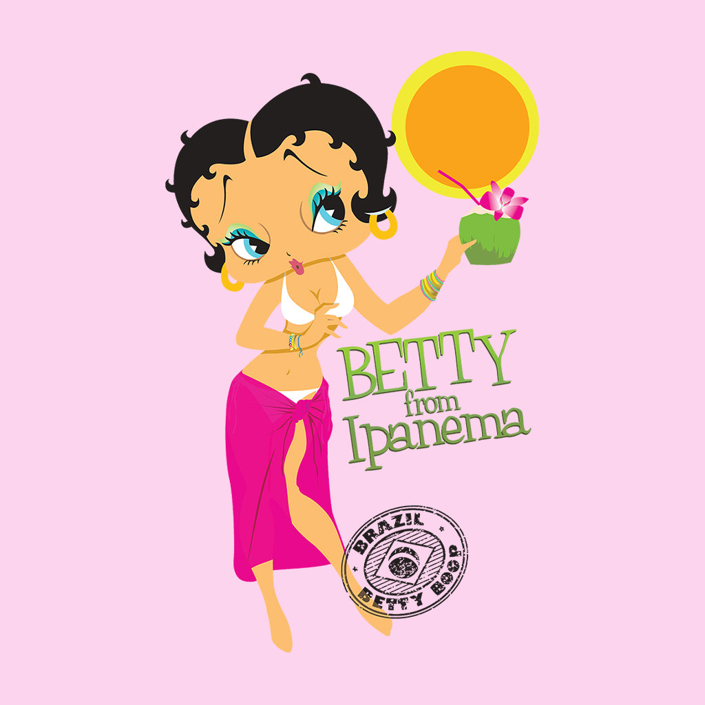Betty Boop From Ipanema Women's Hooded Sweatshirt