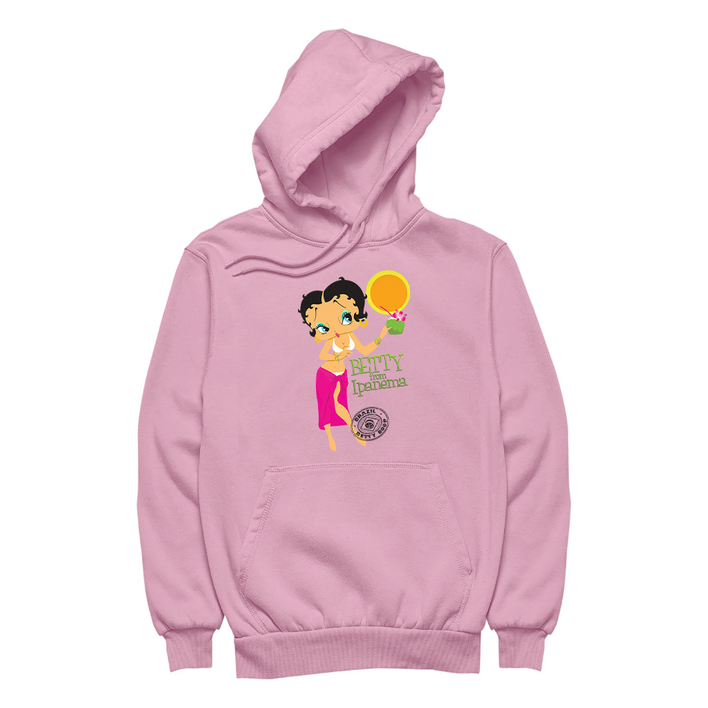 Betty Boop From Ipanema Men's Hooded Sweatshirt