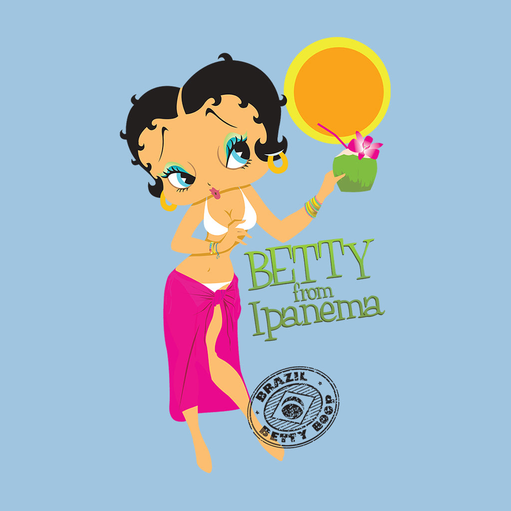 Betty Boop From Ipanema Women's Hooded Sweatshirt