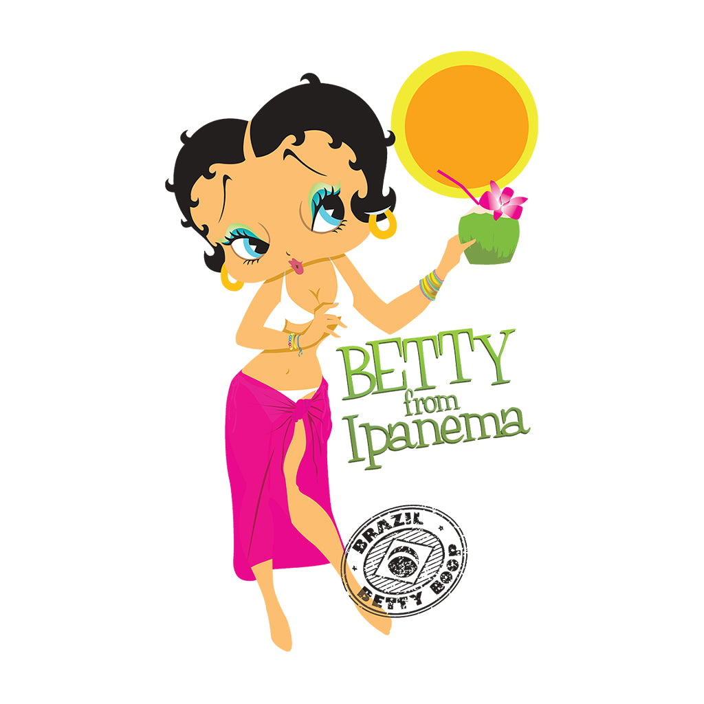 Betty Boop From Ipanema Women's Hooded Sweatshirt