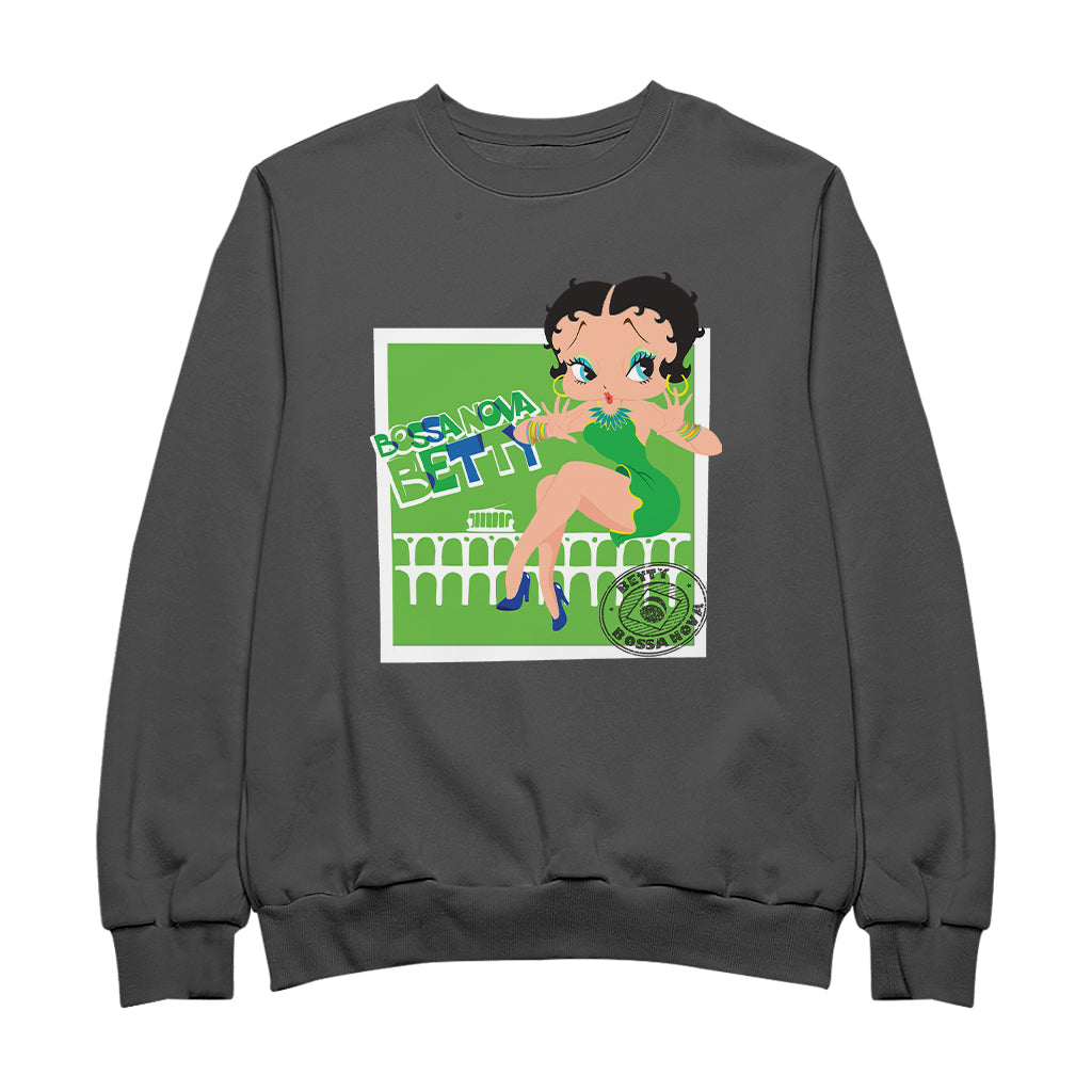 Betty Boop Bossa Nova Betty Women's Sweatshirt