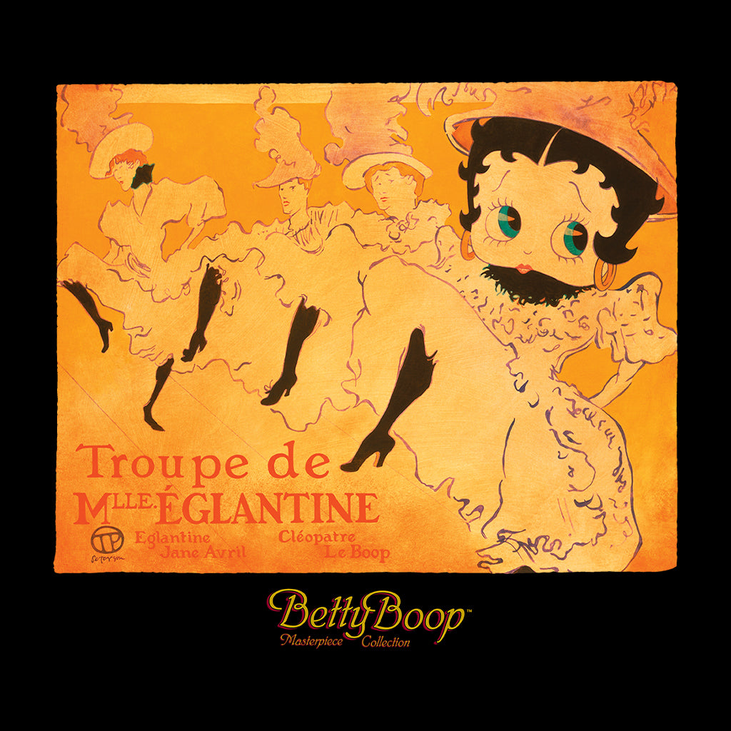 Betty Boop Troupe de Mlle Eglantine Masterpiece Collection Kids Hooded Sweatshirt