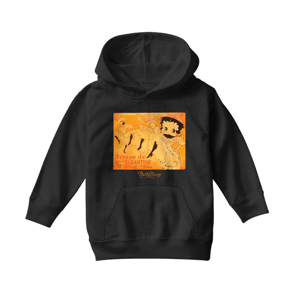 Betty Boop Troupe de Mlle Eglantine Masterpiece Collection Kids Hooded Sweatshirt