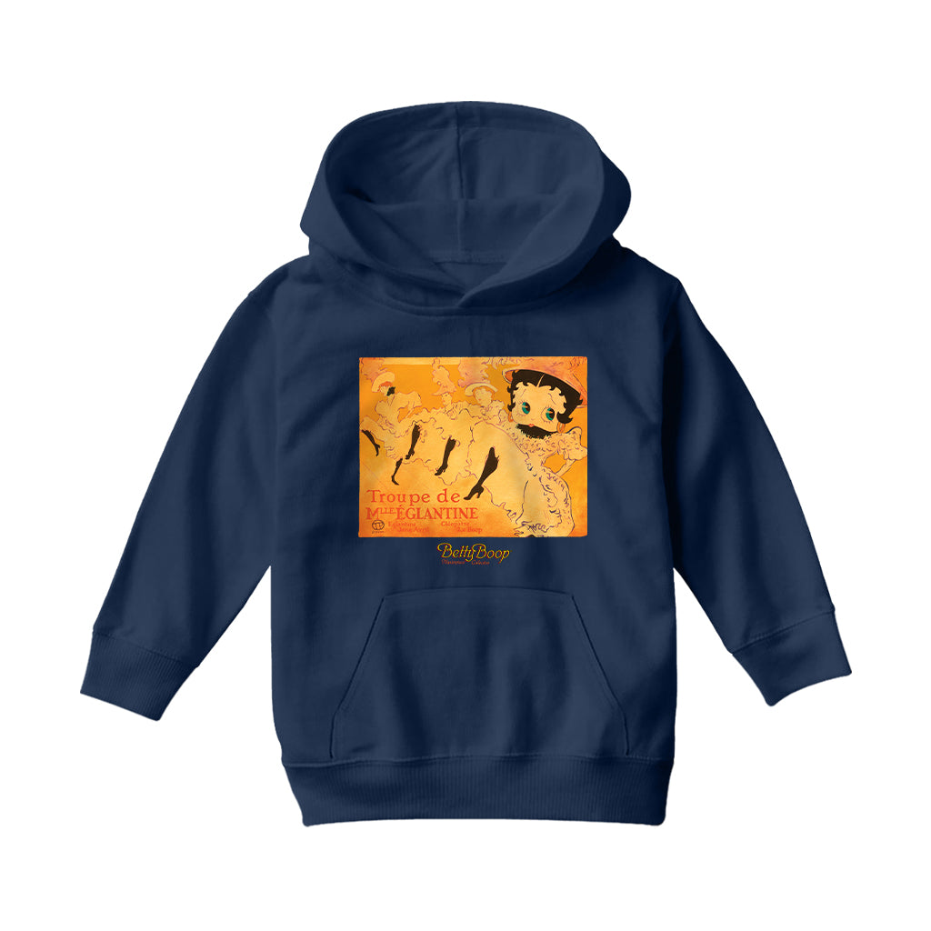 Betty Boop Troupe de Mlle Eglantine Masterpiece Collection Kids Hooded Sweatshirt