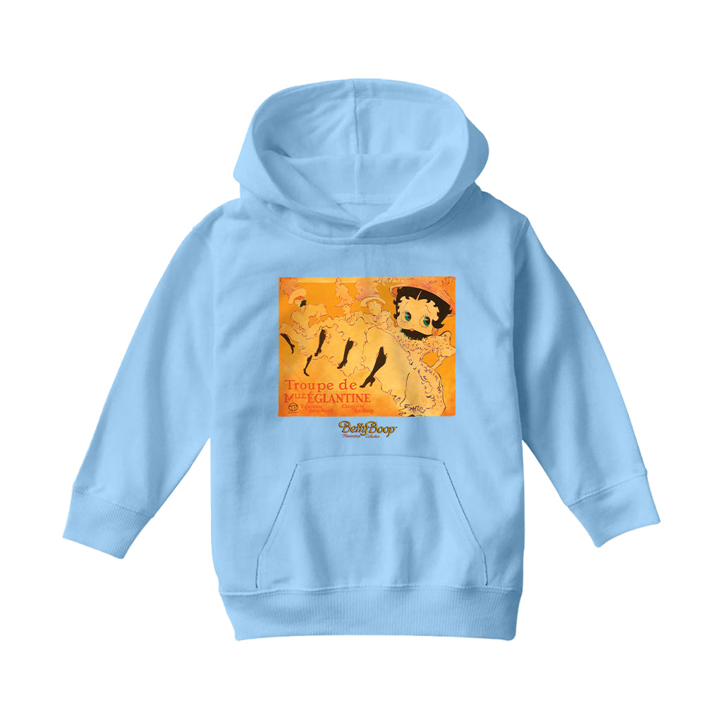 Betty Boop Troupe de Mlle Eglantine Masterpiece Collection Kids Hooded Sweatshirt