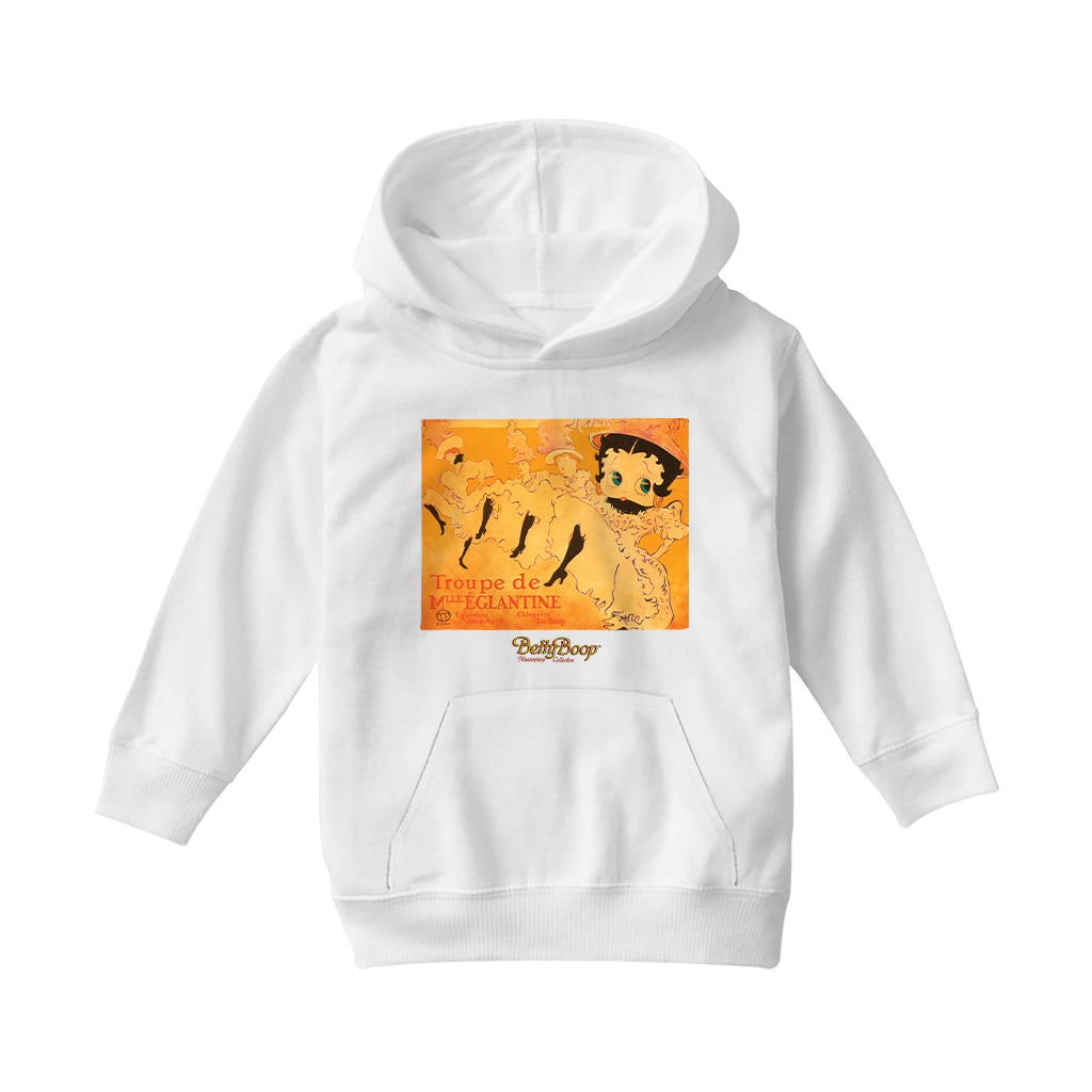 Betty Boop Troupe de Mlle Eglantine Masterpiece Collection Kids Hooded Sweatshirt