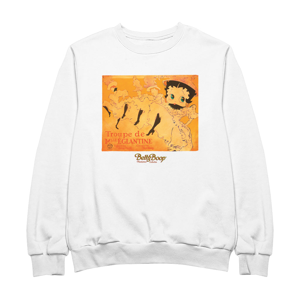 Betty Boop Troupe de Mlle Eglantine Masterpiece Collection Men's Sweatshirt