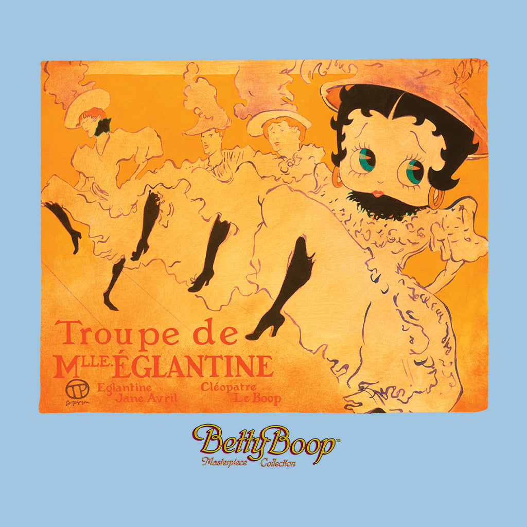 Betty Boop Troupe de Mlle Eglantine Masterpiece Collection Women's Hooded Sweatshirt