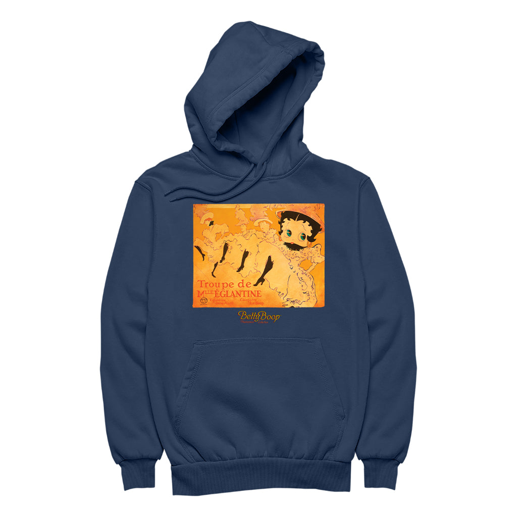 Betty Boop Troupe de Mlle Eglantine Masterpiece Collection Women's Hooded Sweatshirt