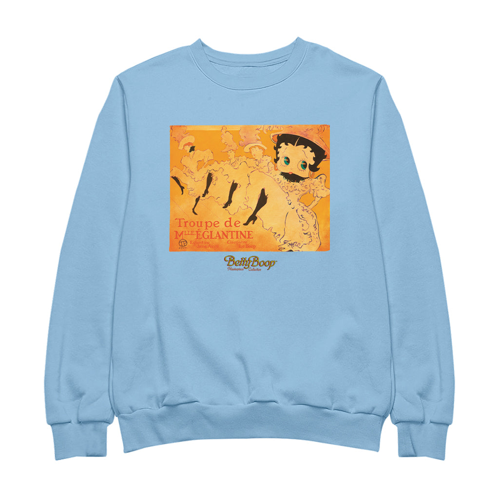 Betty Boop Troupe de Mlle Eglantine Masterpiece Collection Women's Sweatshirt
