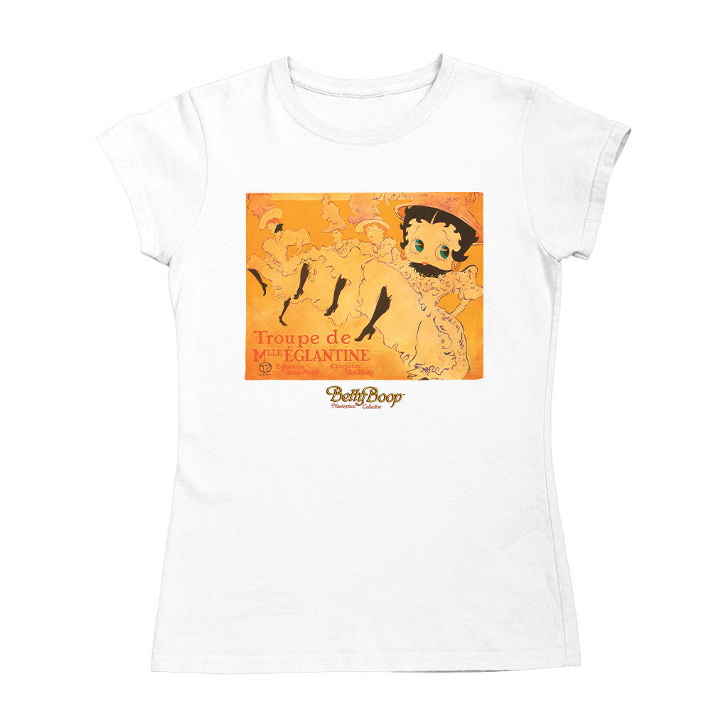 Betty Boop Troupe de Mlle Eglantine Masterpiece Collection Women's T-Shirt