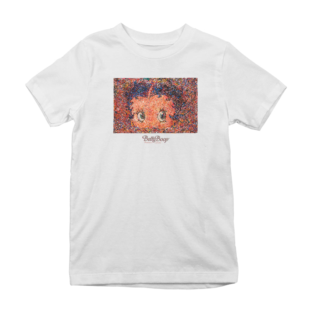 Betty Boop Abstract Expressionism Masterpiece Collection Kids T-Shirt