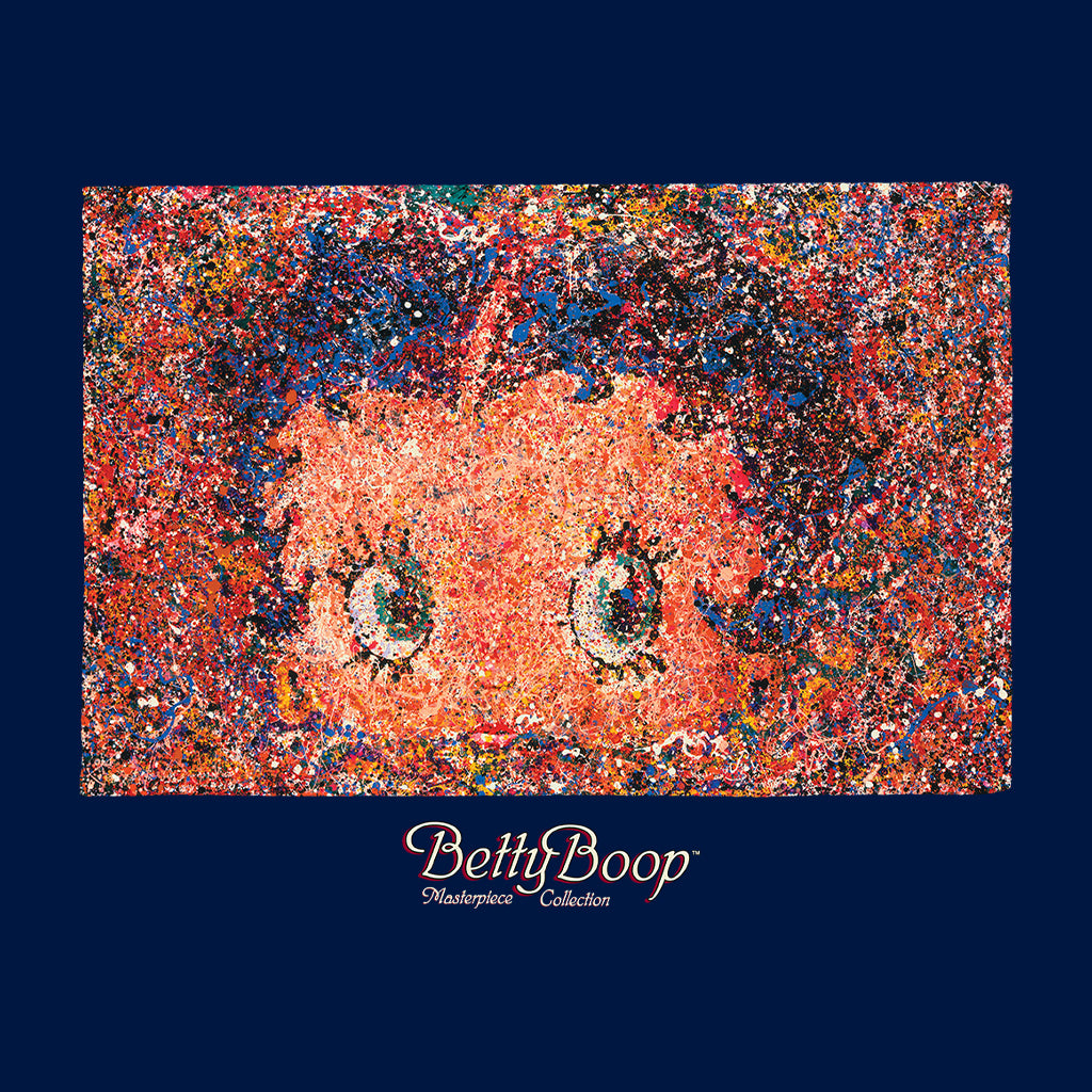 Betty Boop Abstract Expressionism Masterpiece Collection Kids T-Shirt
