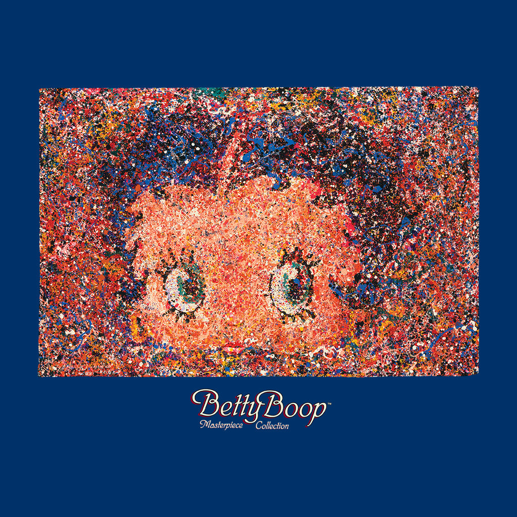 Betty Boop Abstract Expressionism Masterpiece Collection Kids T-Shirt