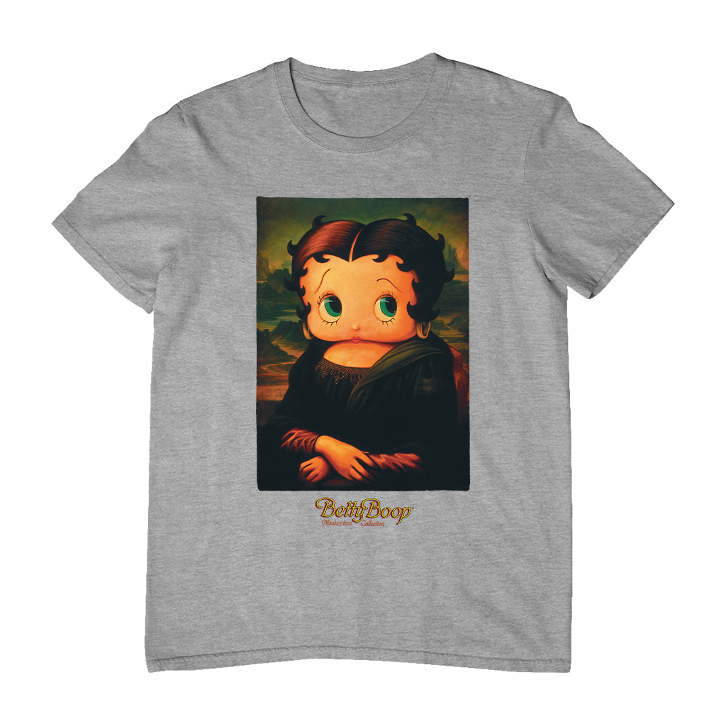 Betty Boop Boopa Mona Lisa Masterpiece Collection Men's T-Shirt