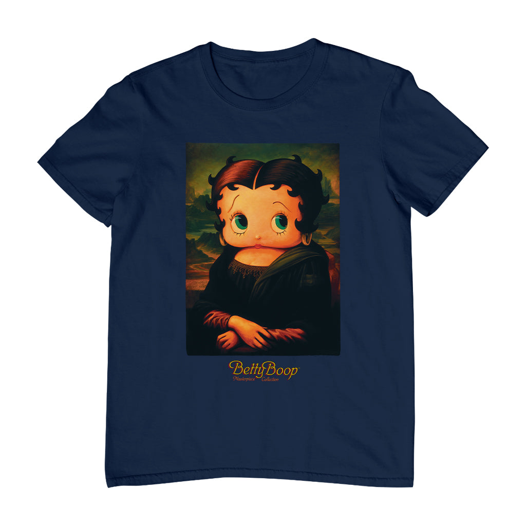 Betty Boop Boopa Mona Lisa Masterpiece Collection Men's T-Shirt