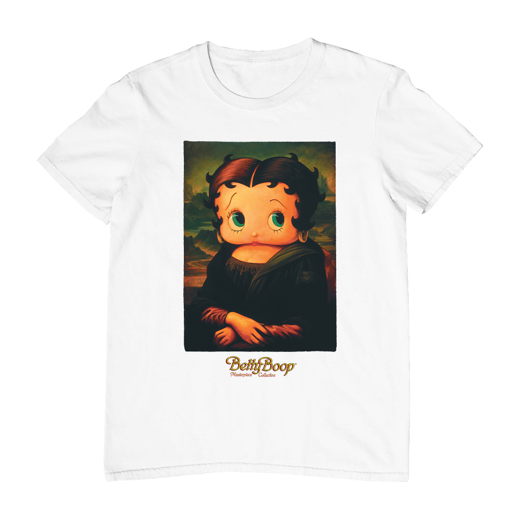 Betty Boop Boopa Mona Lisa Masterpiece Collection Men's T-Shirt