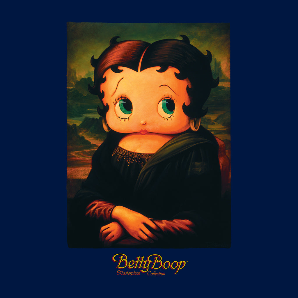 Betty Boop Boopa Mona Lisa Masterpiece Collection Kids Sweatshirt