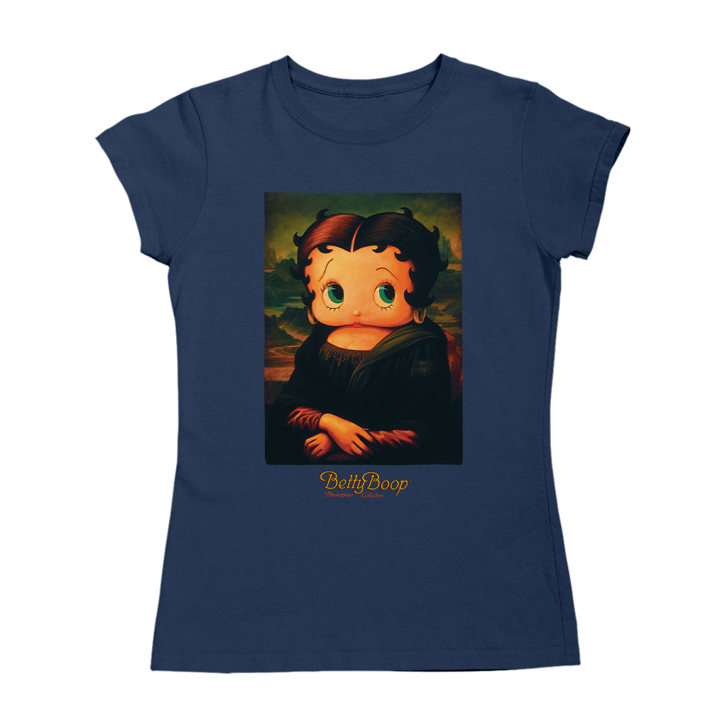 Betty Boop Boopa Mona Lisa Masterpiece Collection Women's T-Shirt